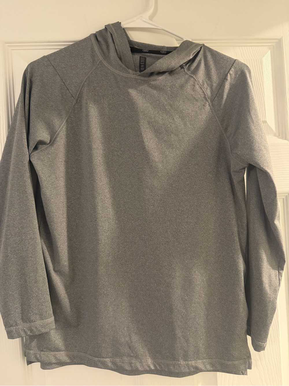 Legends brand Kids Gray Hooded Long-Sleeve Top